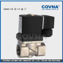Stainless steel water pilot operated diaphragm 1/2" solenoid valve